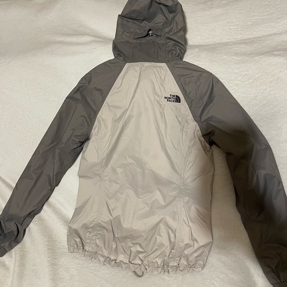 The North Face Two-Tone Gray and Cream Jacket